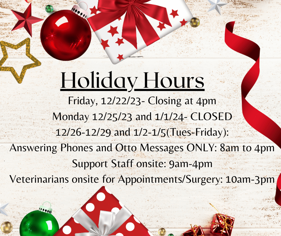Holiday Hours